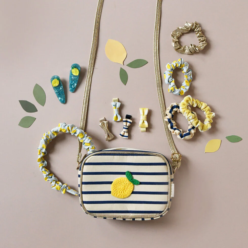 Rockahula Tasche "Lemon Drop" | Blue Stripy - Image 3