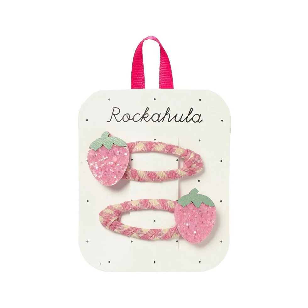 Rockahula Haar-Clips "Strawberry Fields"