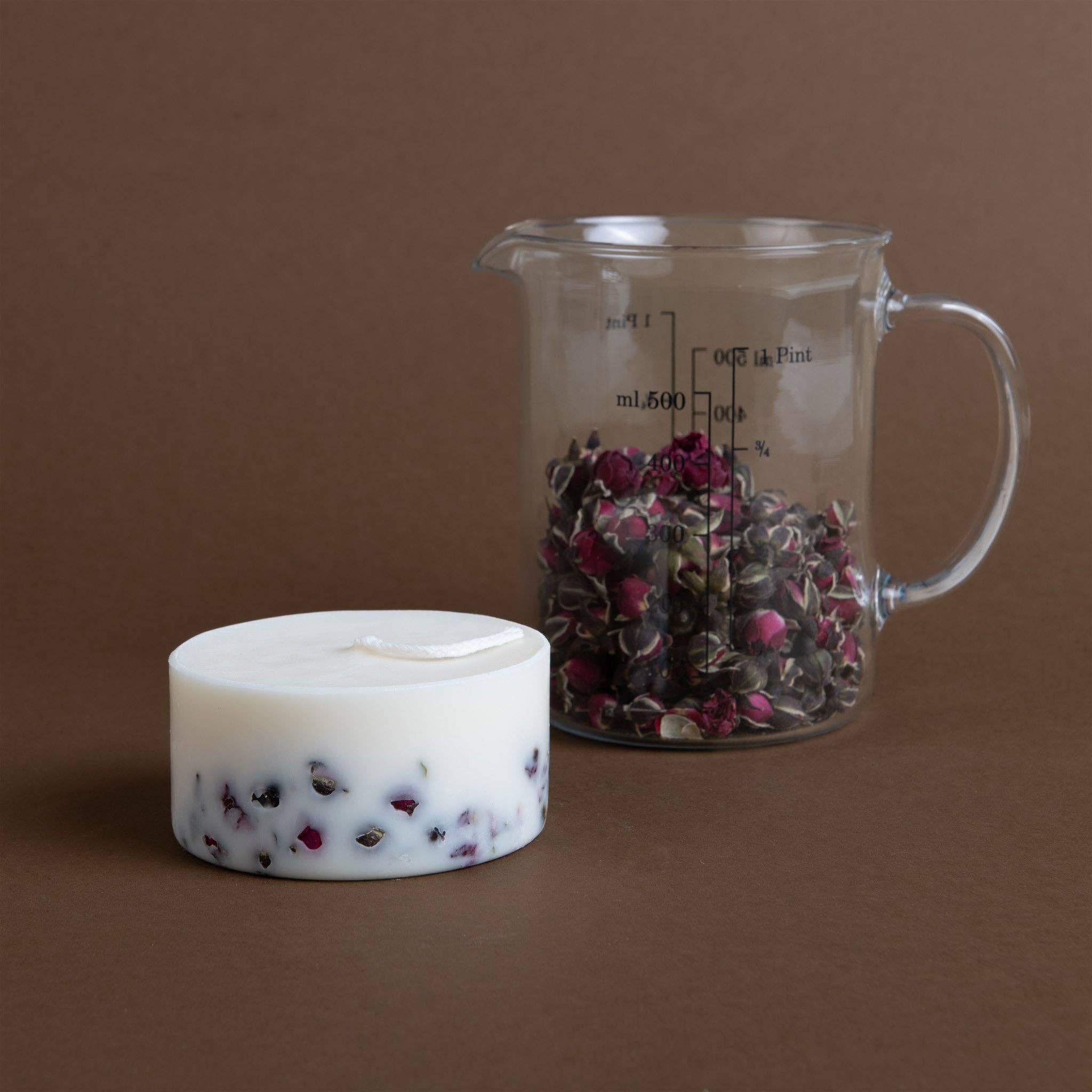 the Munio Mini Sojawachs Duftkerze - Rose - Image 3
