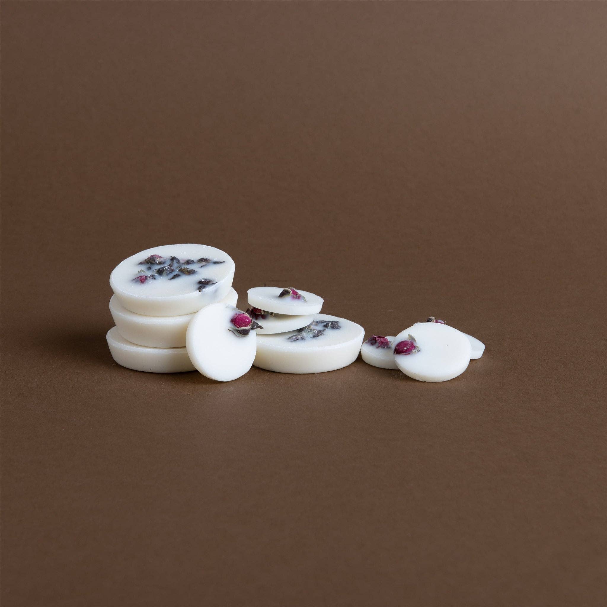 the Munio Mini Sojawachs Duftwachs Scheiben - Rose