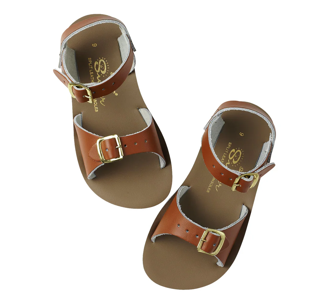 Salt-Water Sandals Surfer Sandale | Tan - Image 2