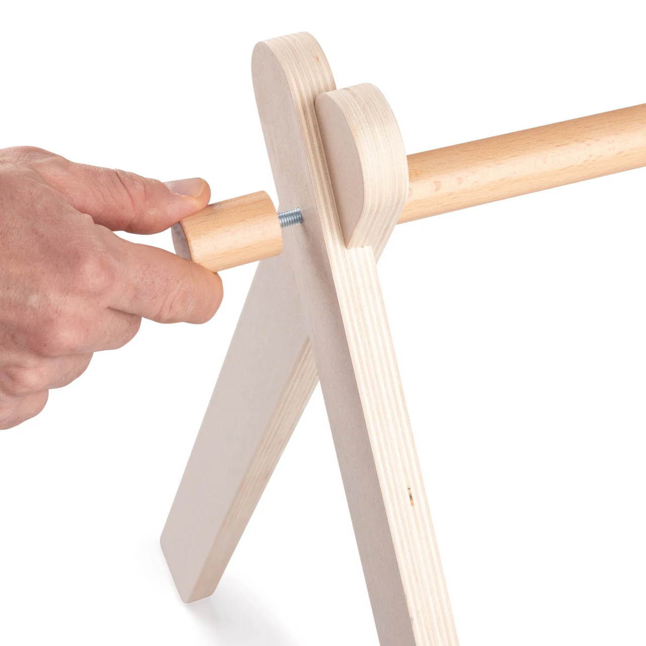 Sebra Baby-Aktivitätsständer aus Holz | Holz - Image 4