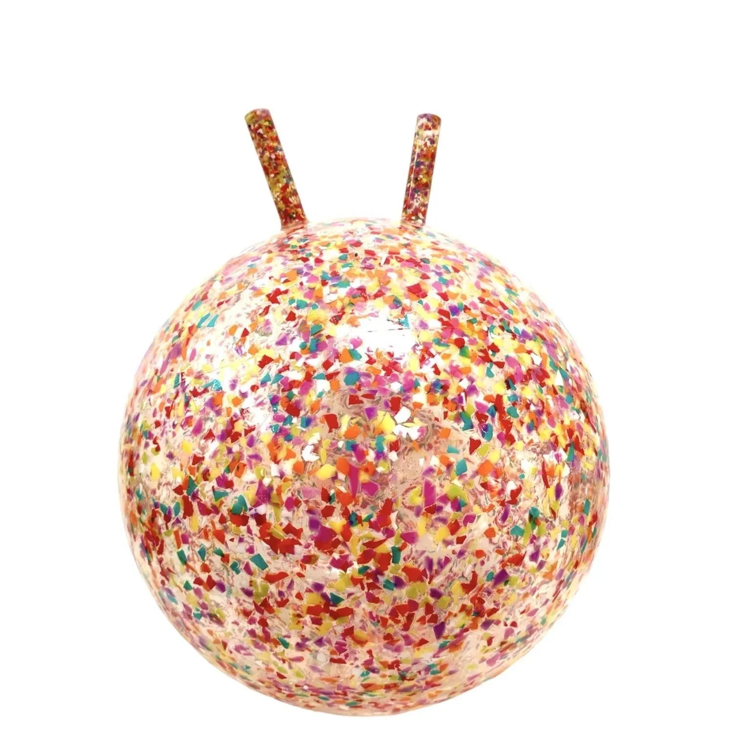 Ratatam! Springball aus recyceltem Material | Konfetti
