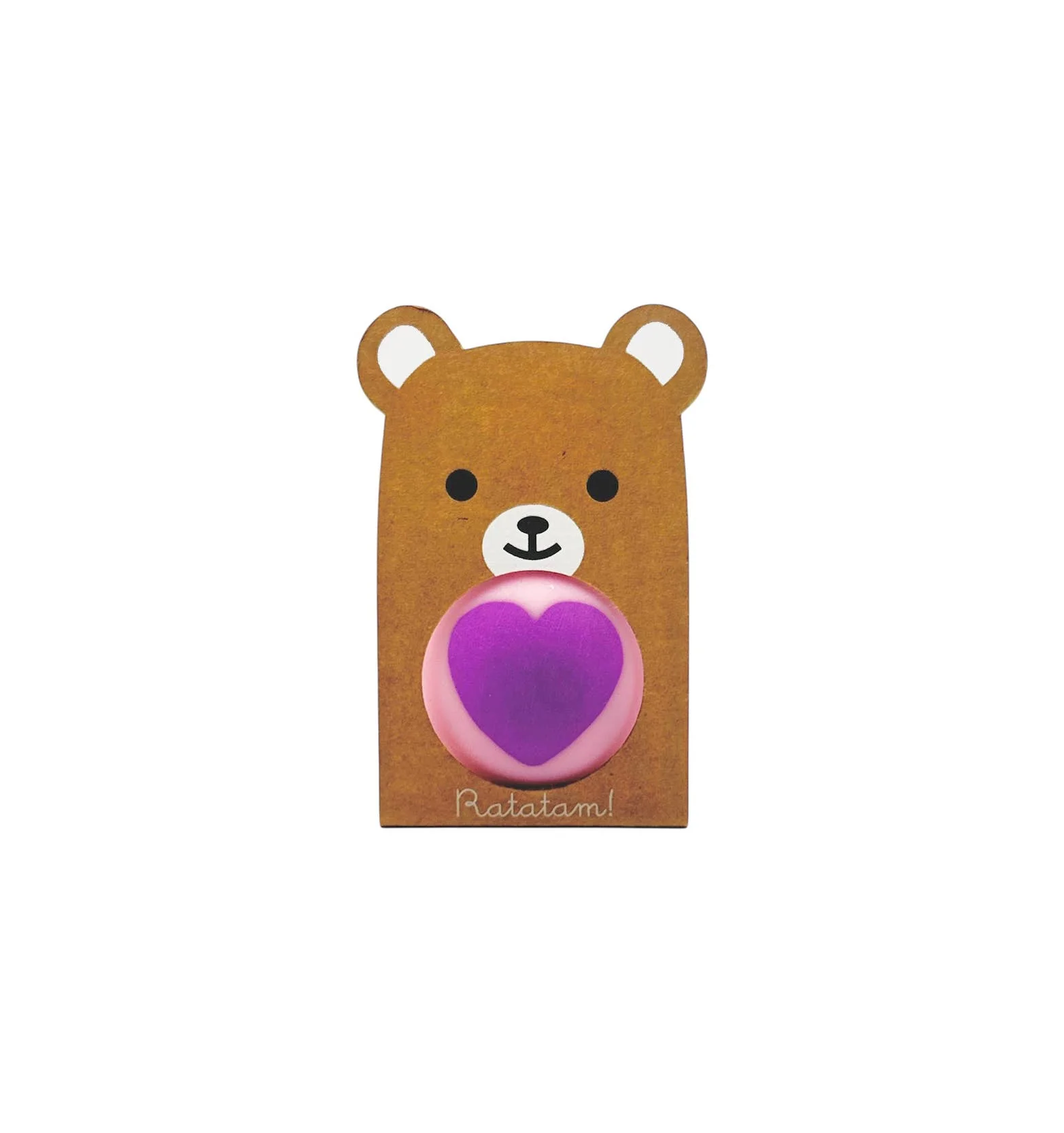 Ratatam Springball Fummi | Herz Violett