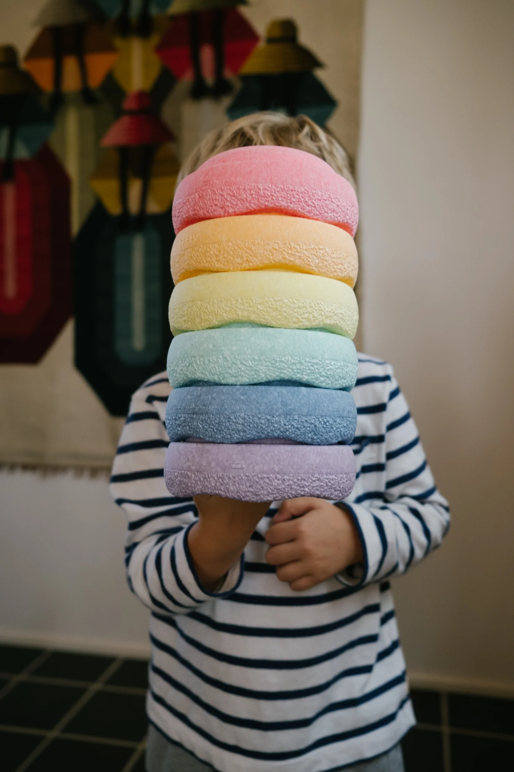 Stapelstein Original Mini "Rainbow Pastel" 6er Set - Image 3