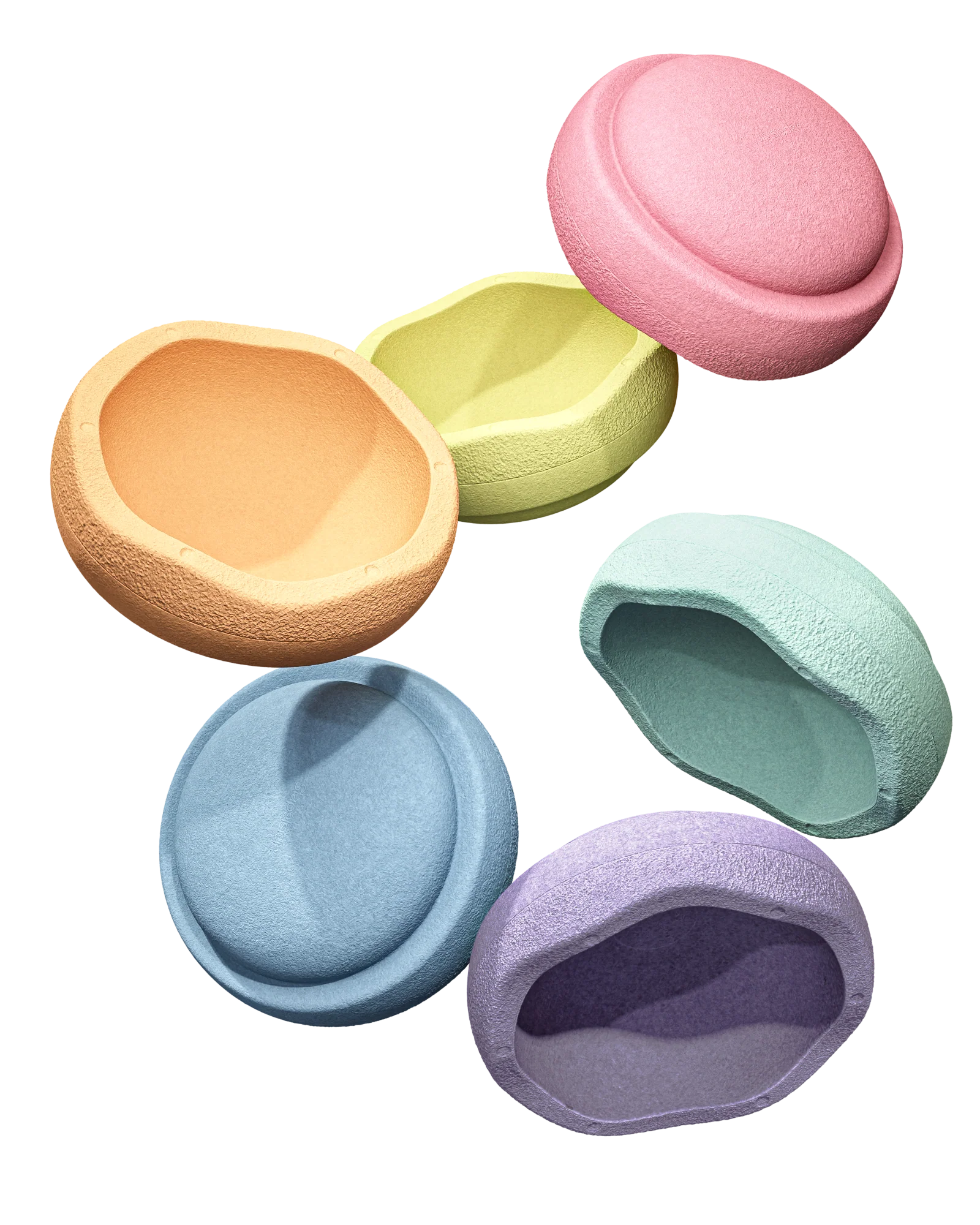 Stapelstein Original Mini "Rainbow Pastel" 6er Set - Image 6