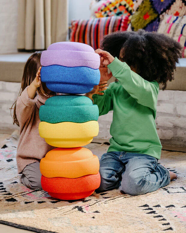 Stapelstein Original "Rainbow Classic" 6er Set - Image 8