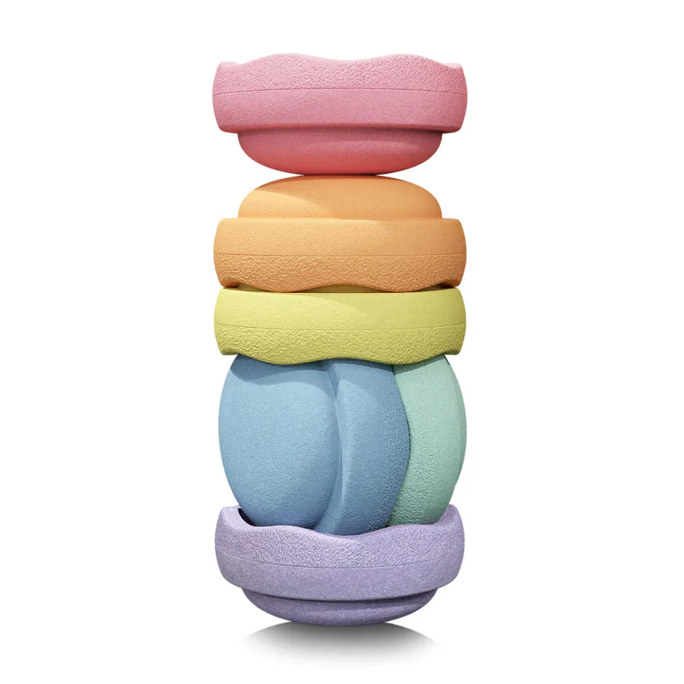 Stapelstein "Rainbow Pastel" 6er Set - Image 12