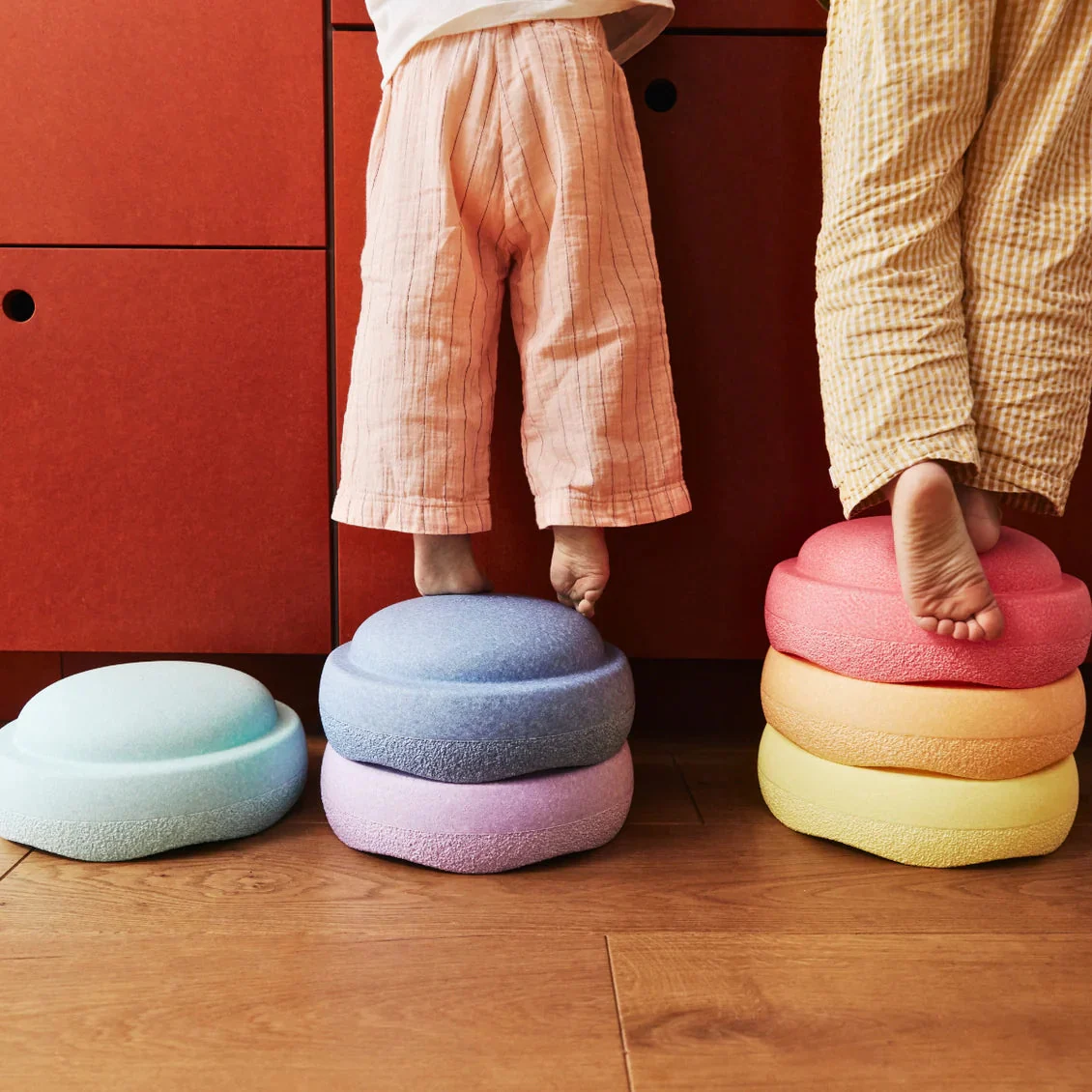 Stapelstein "Rainbow Pastel" 6er Set - Image 8