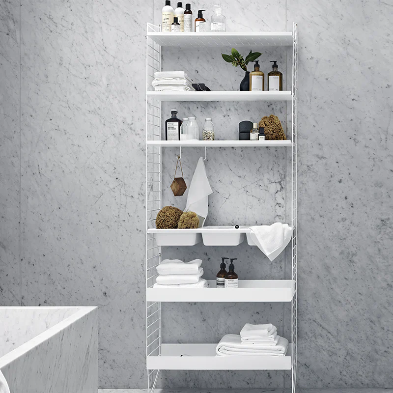 String Furniture Bodenleiter "System" 200x30 cm | Weiss - Image 2