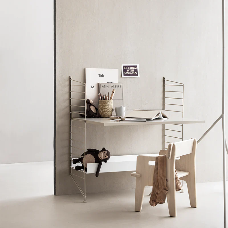 String Furniture Bodenleiter "System" 85x30 cm 2er‑Set | Beige - Image 2