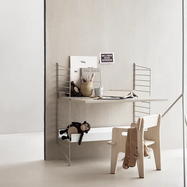 String Furniture Bodenleiter "System" 85x30 cm | Beige - Image 2