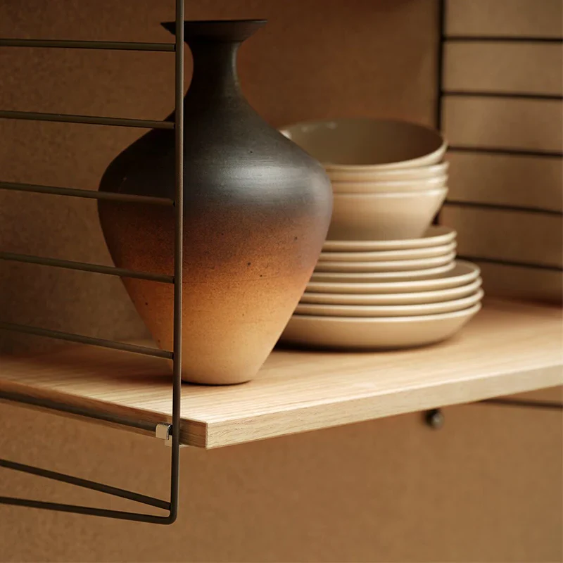 String Furniture Regalboden "System" 78x30 cm 3er Pack | Eiche - Image 4