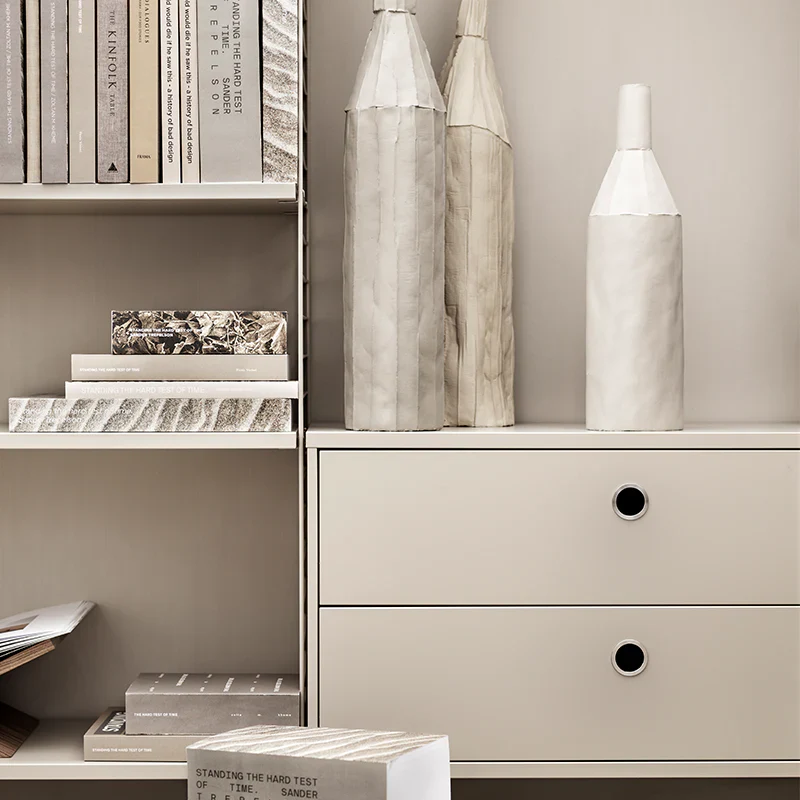 String Furniture Schrankelement mit Schubladen "System" 78x30 cm | Beige - Image 2