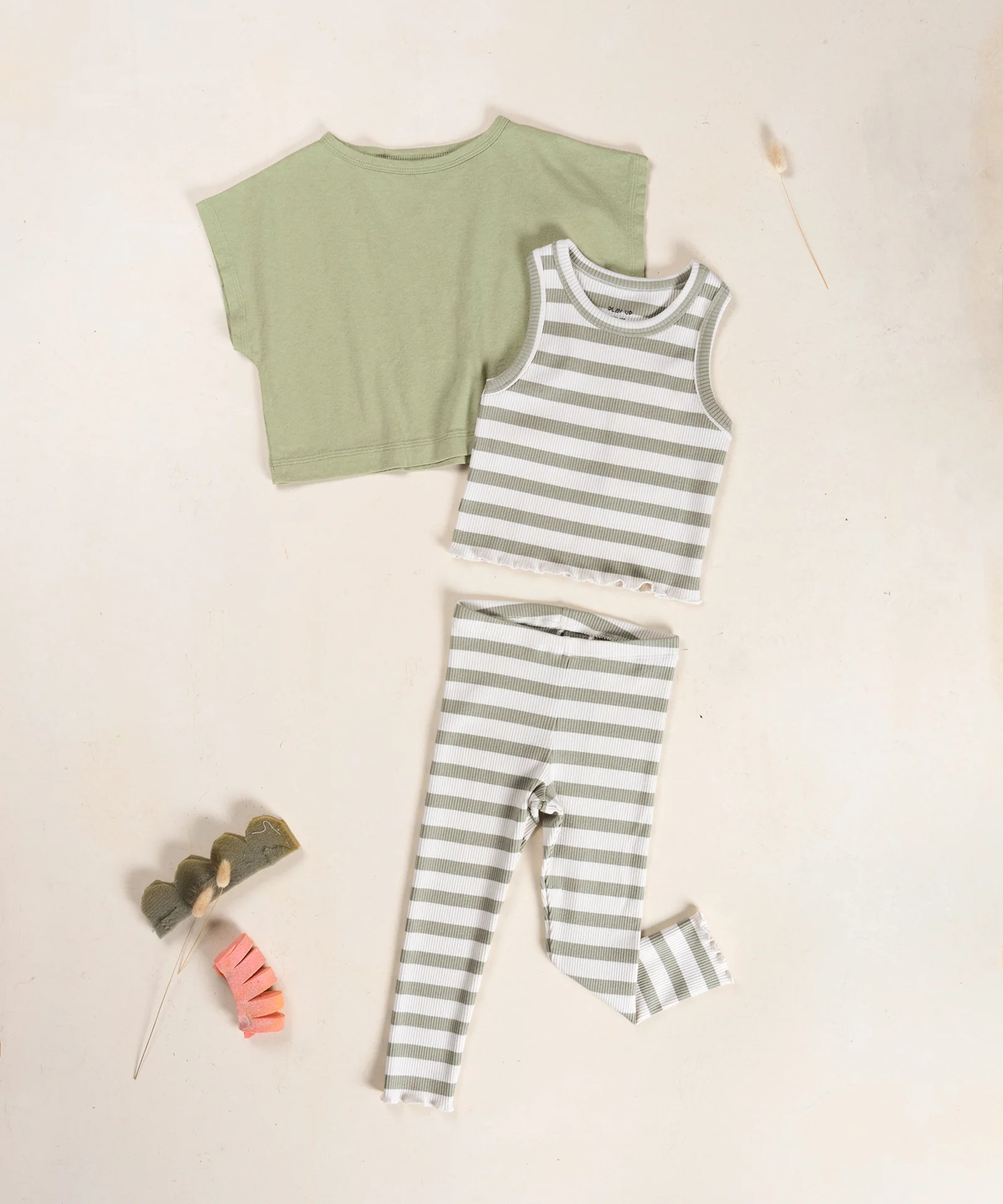 Play Up Striped Rib Top | Texture - Image 2