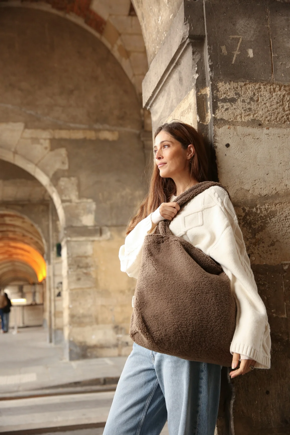 Studio Noos Teddy Tasche "Mom Bag" | Braun - Image 2