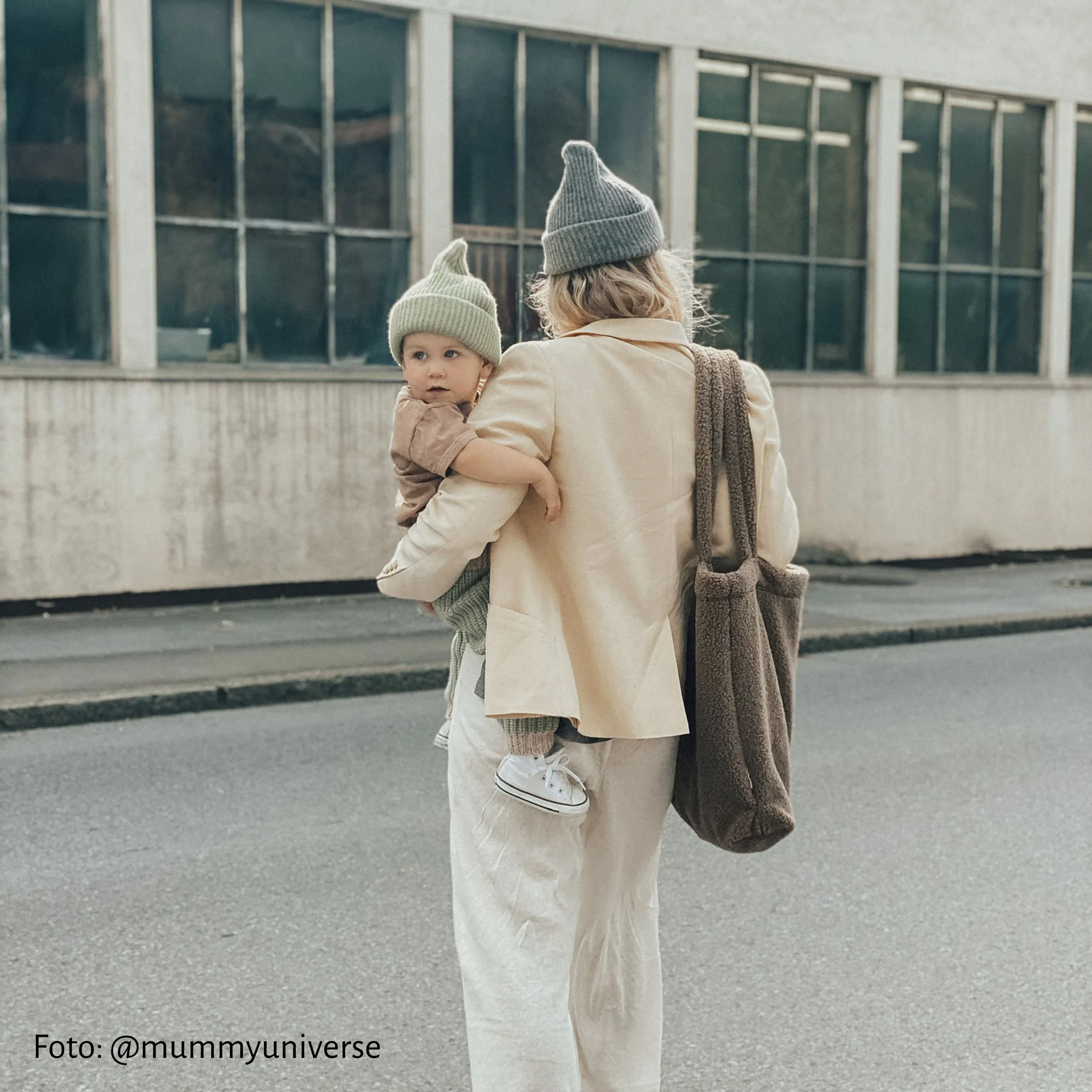 Studio Noos Teddy Tasche "Mom Bag" | Braun - Image 5