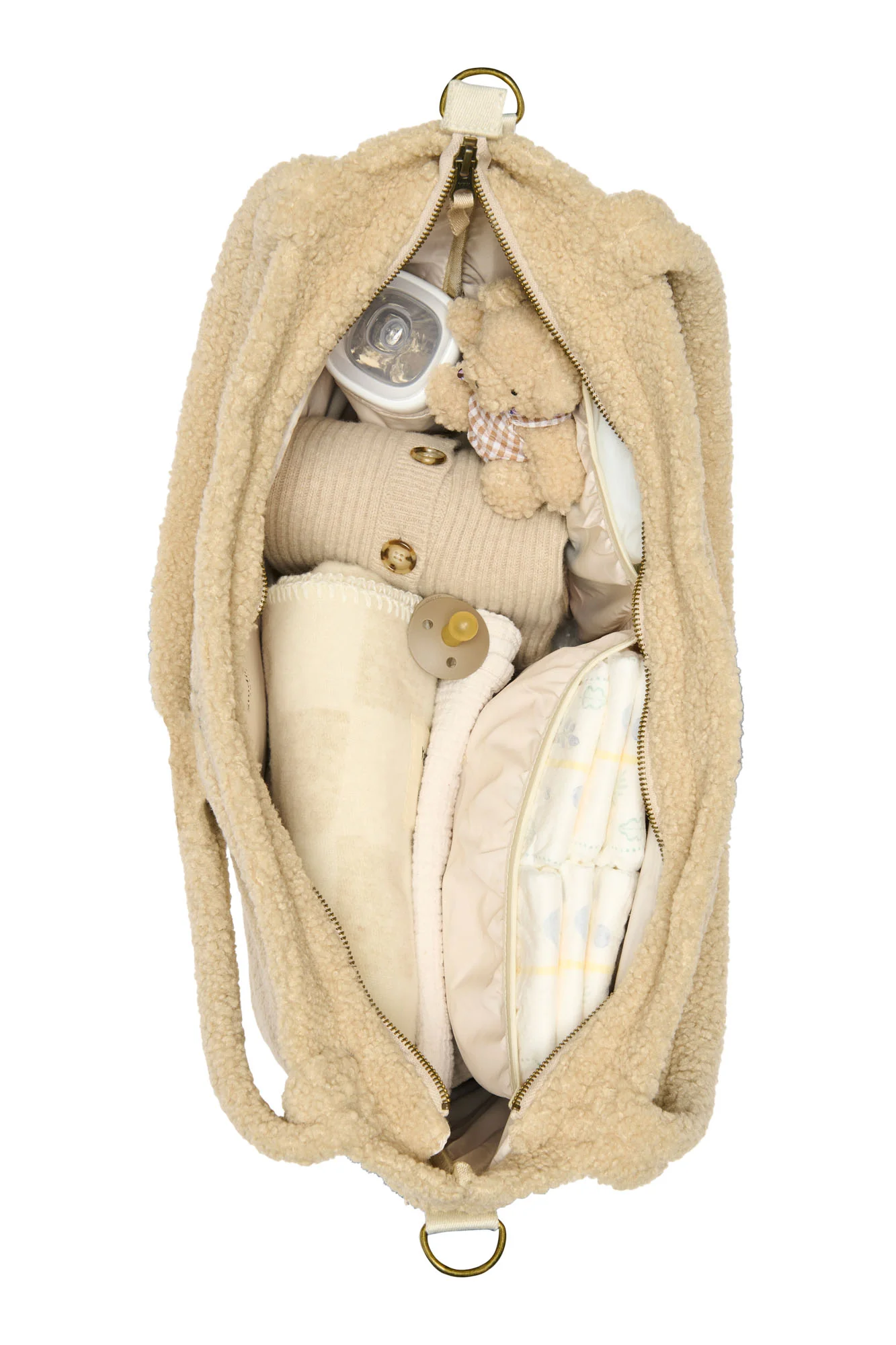 Studio Noos Wickeltasche "Teddy" | Ecru - Image 3