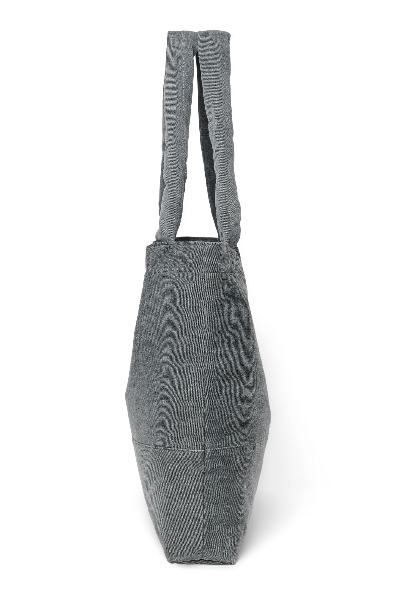 Studio Noos Denim Tasche "Mom Bag" | Grey - Image 3