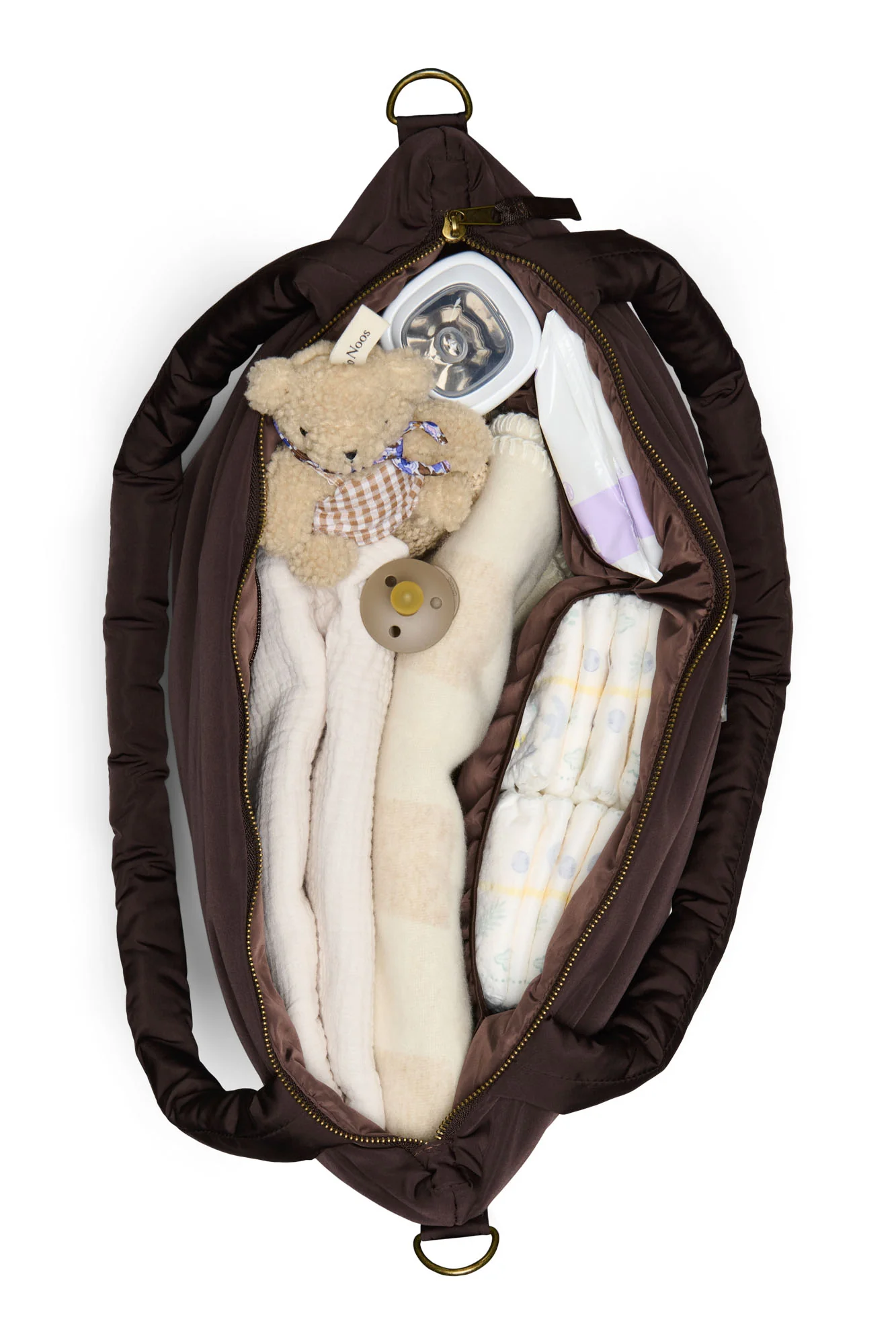 Studio Noos Wickeltasche "Puffy" | Brown - Image 7