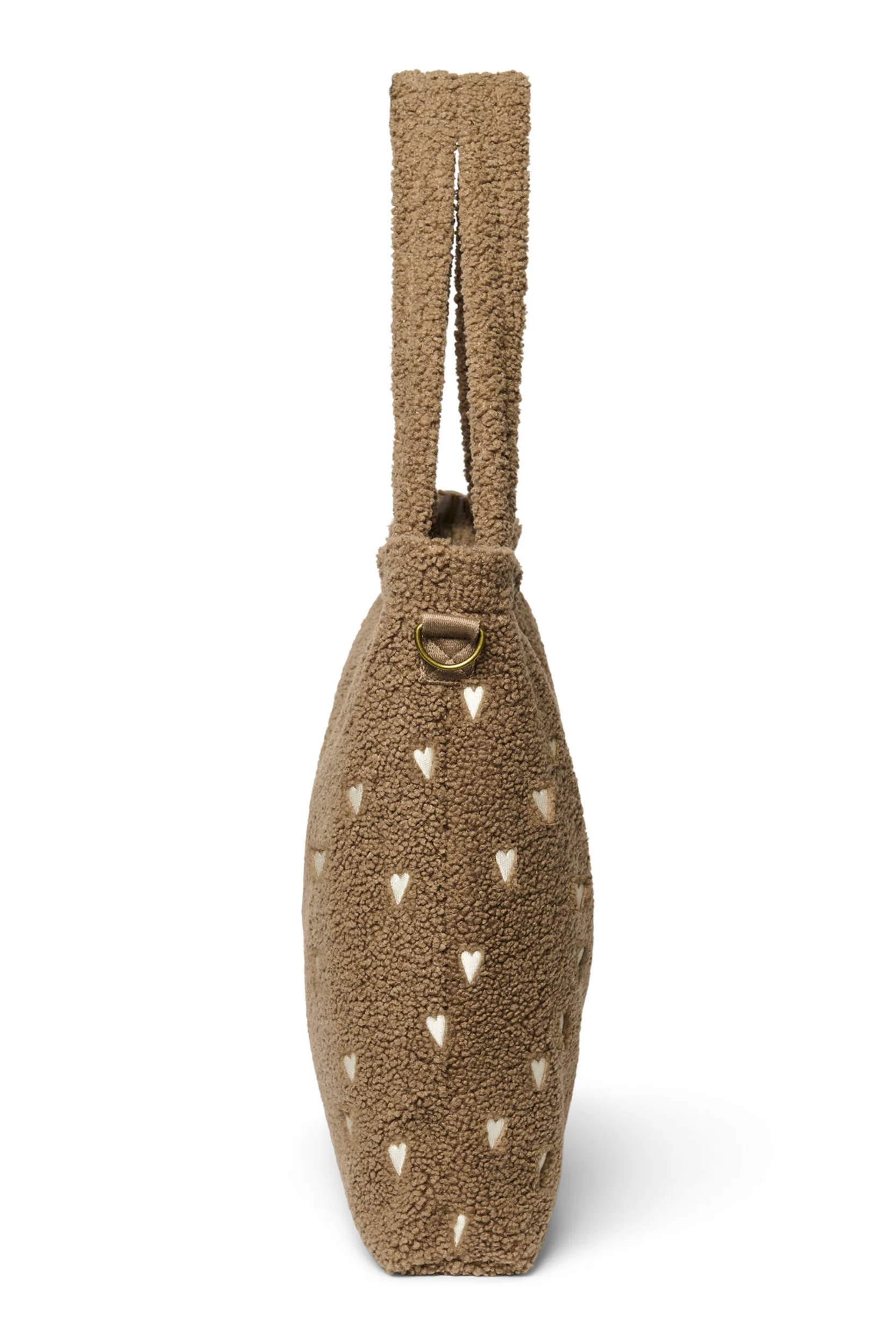 Studio Noos Wickeltasche "Teddy" | Braun Hearts - Image 5
