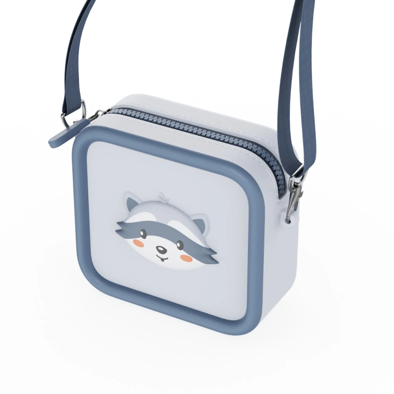 The Zoofamily Kamera-Tasche Zoo Racoon | blau