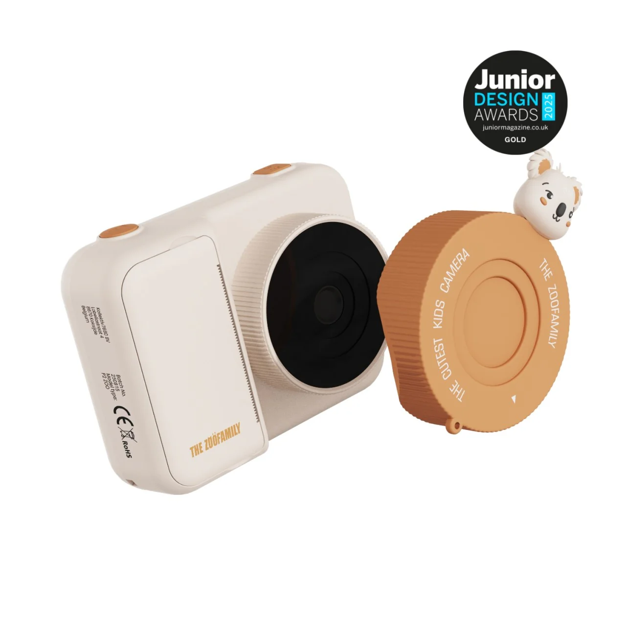 The Zoofamily Kinder-Kamera P2- Zoo Print Koala | weiss - Image 3