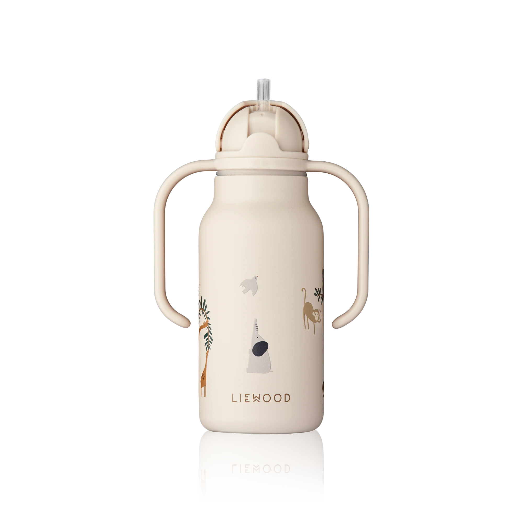 Liewood Thermo Trinkflasche mit Griff "Kimmie" All Together Sandy 250ml - Image 4