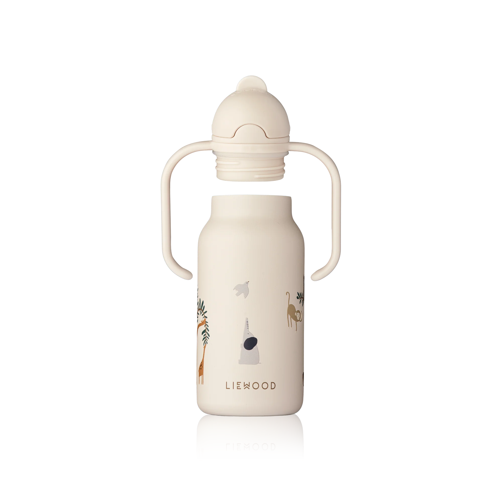 Liewood Thermo Trinkflasche mit Griff "Kimmie" All Together Sandy 250ml - Image 5