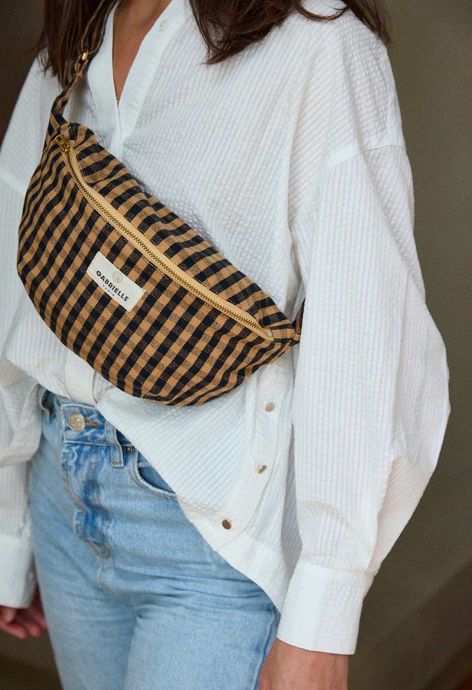 Gabrielle Paris Bauchtasche | Vichy Café