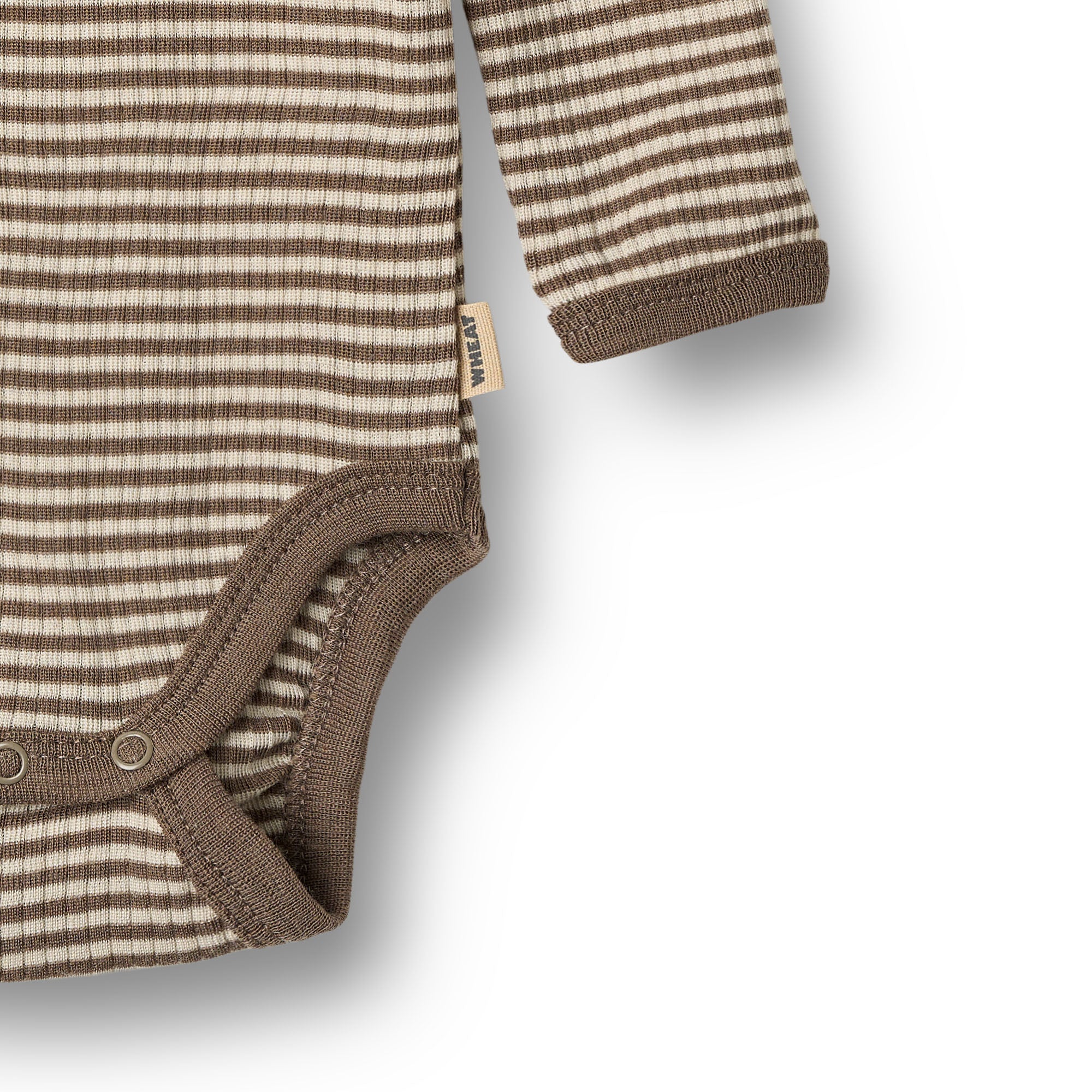 Wheat Body Merino Wolle "Lucca" Wood Stripe - Image 3