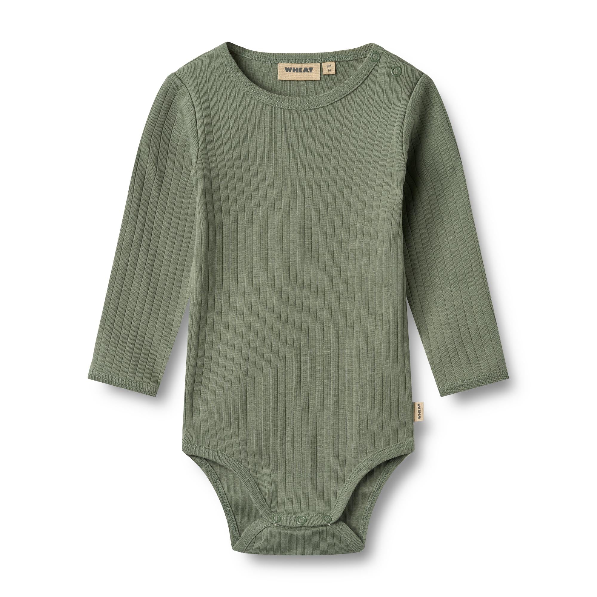 Wheat Body Rib "Berti" Dusty Green
