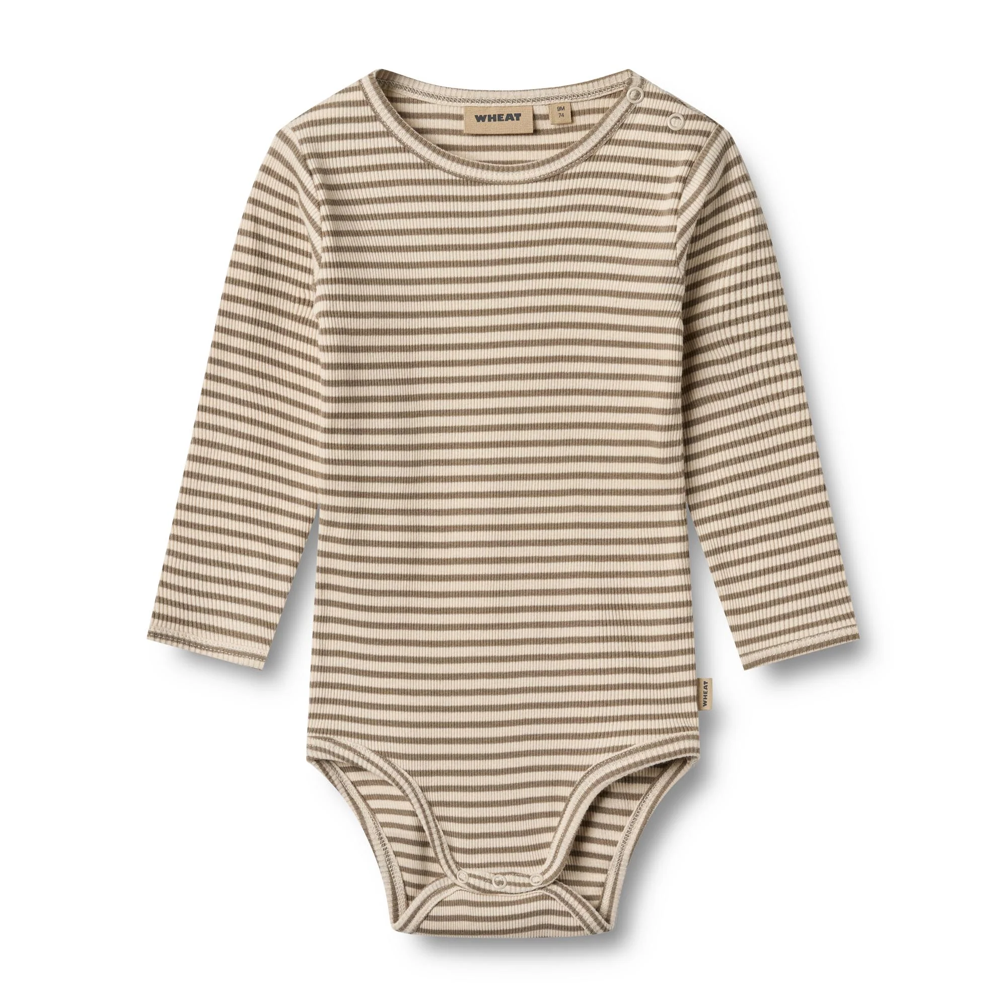 Wheat Body Rib "Berti" Stone Stripe