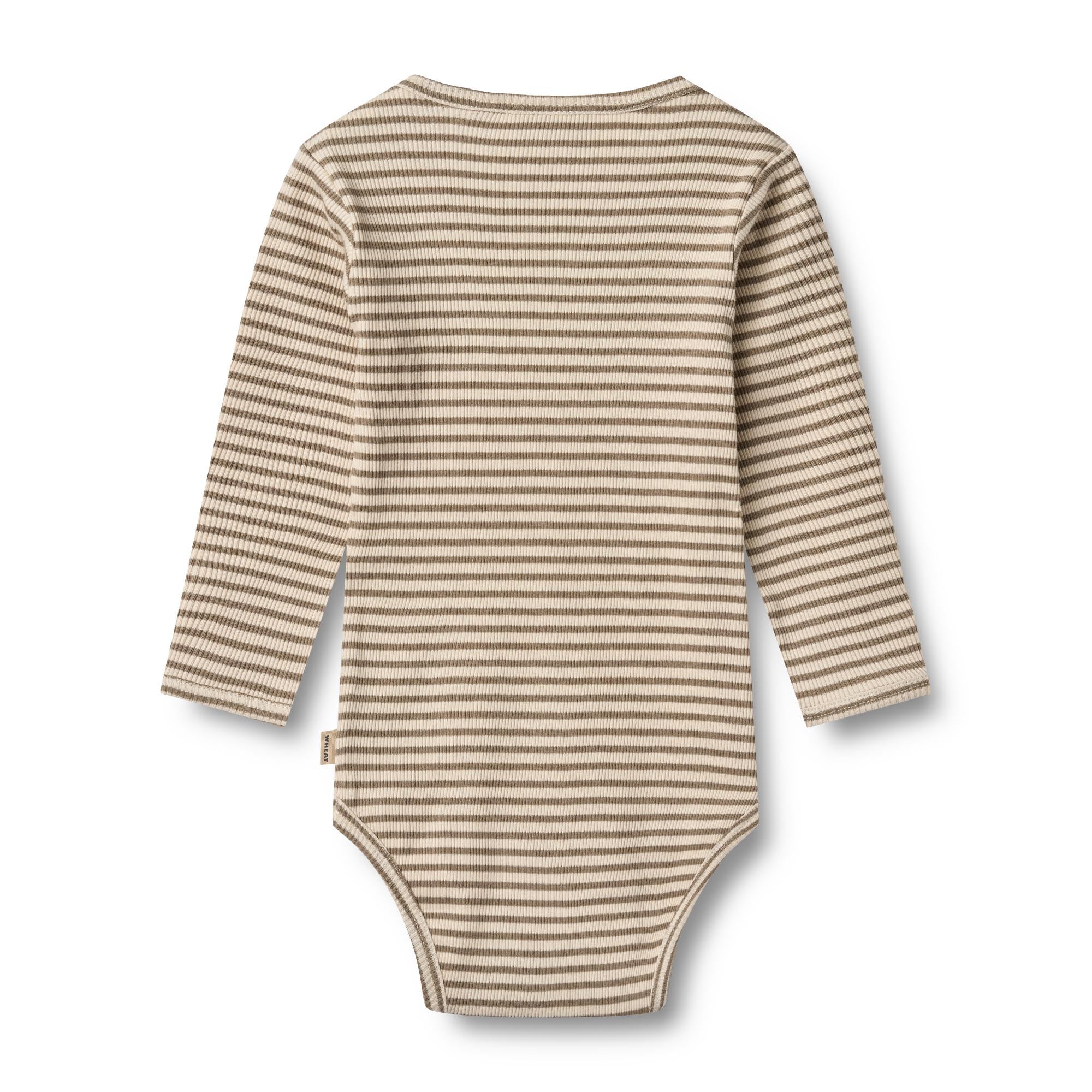 Wheat Body Rib "Berti" Stone Stripe - Image 2