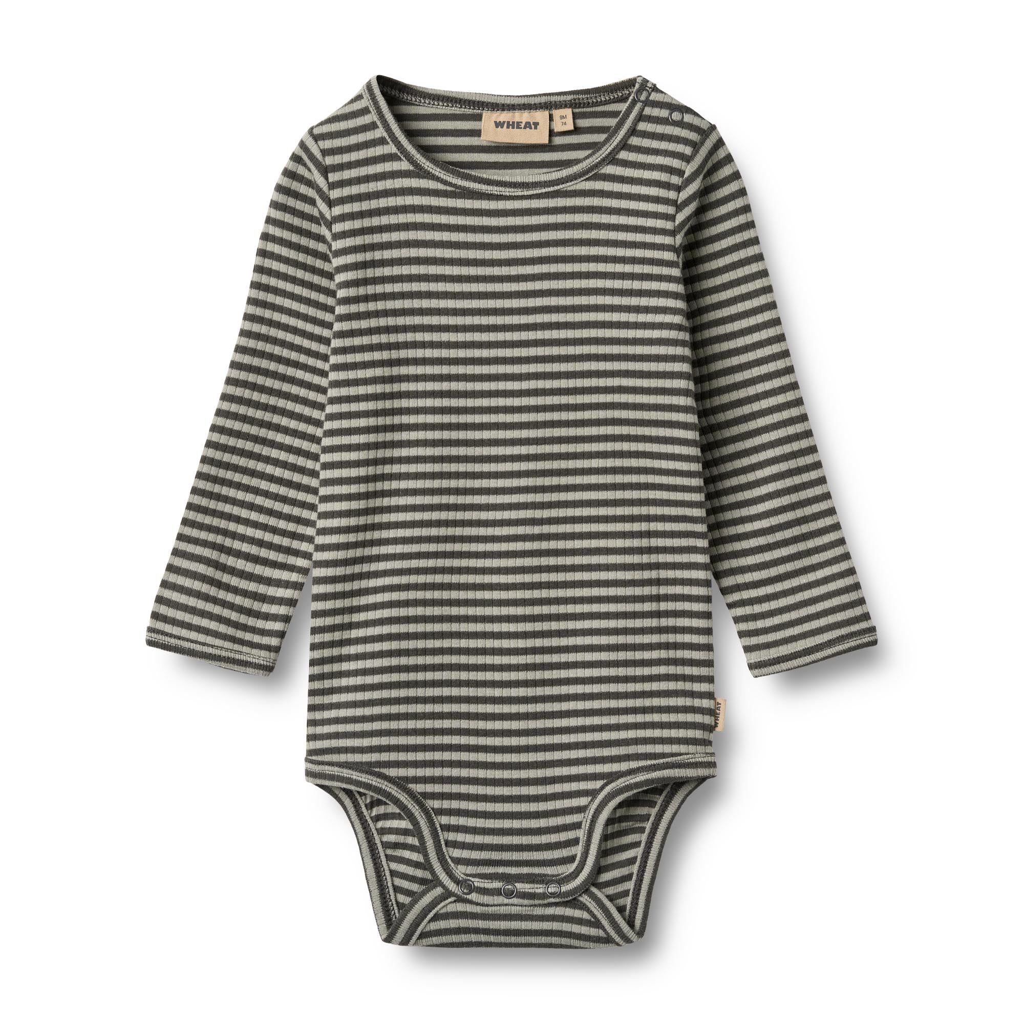 Wheat Body Rib "Berti" Winter Forest Stripe