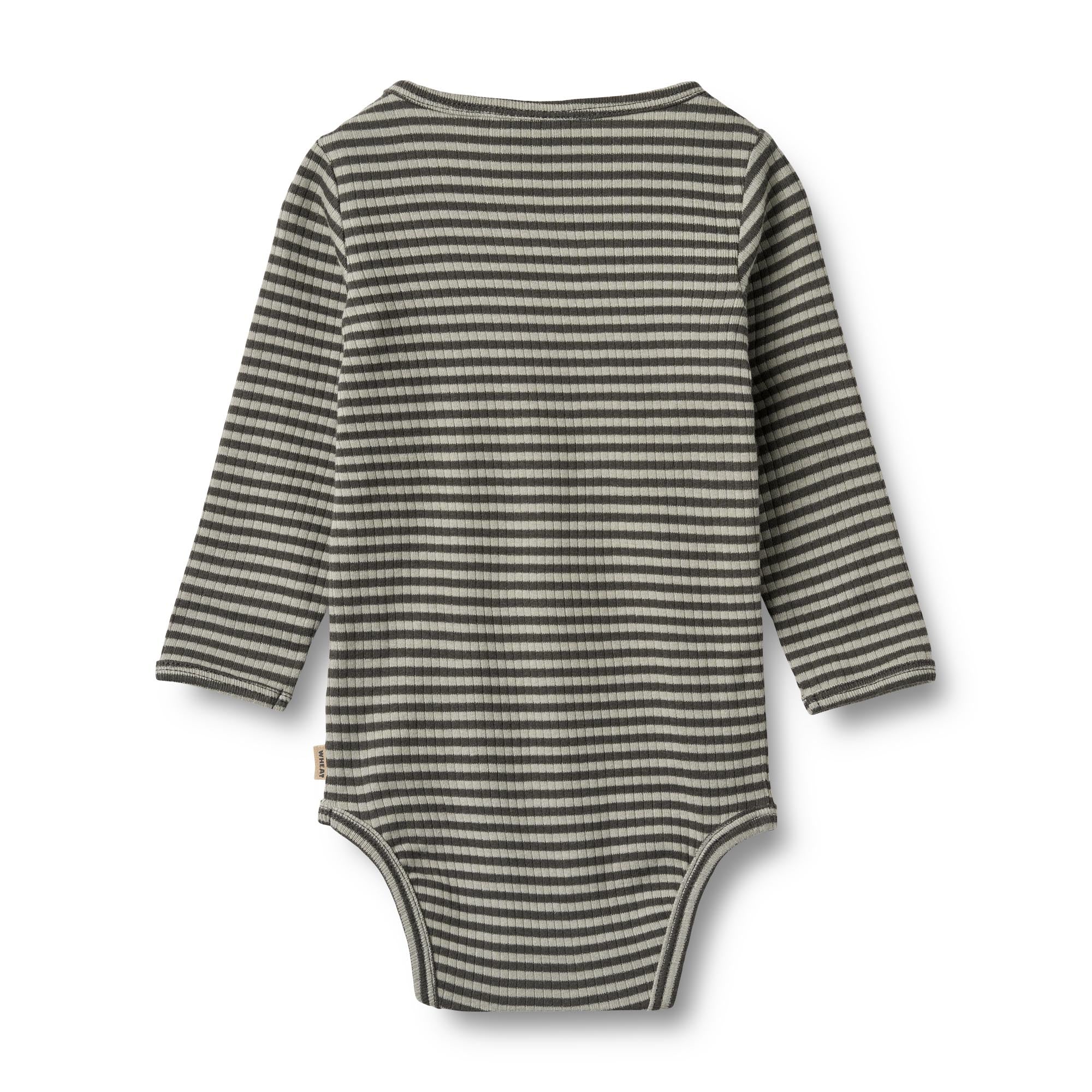 Wheat Body Rib "Berti" Winter Forest Stripe - Image 2
