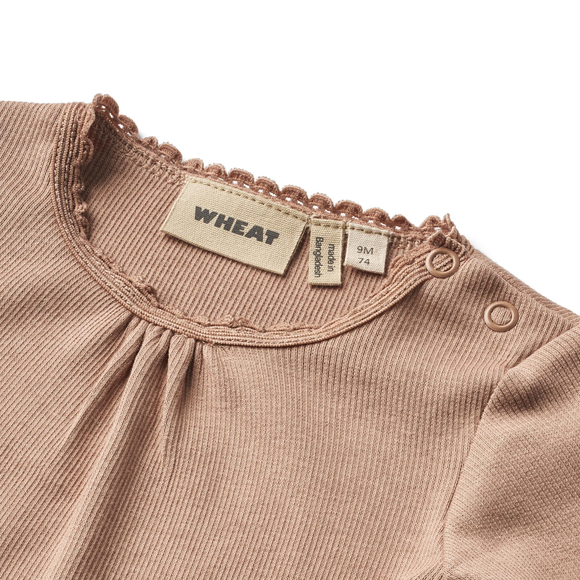 Wheat Body Rib "Lotta" Nougat Rose - Image 3