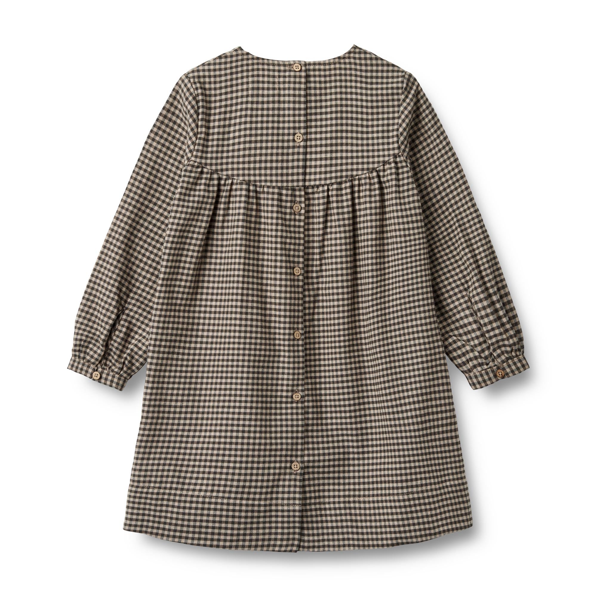 Wheat Kleid "Fenja" Raven Check - Image 2