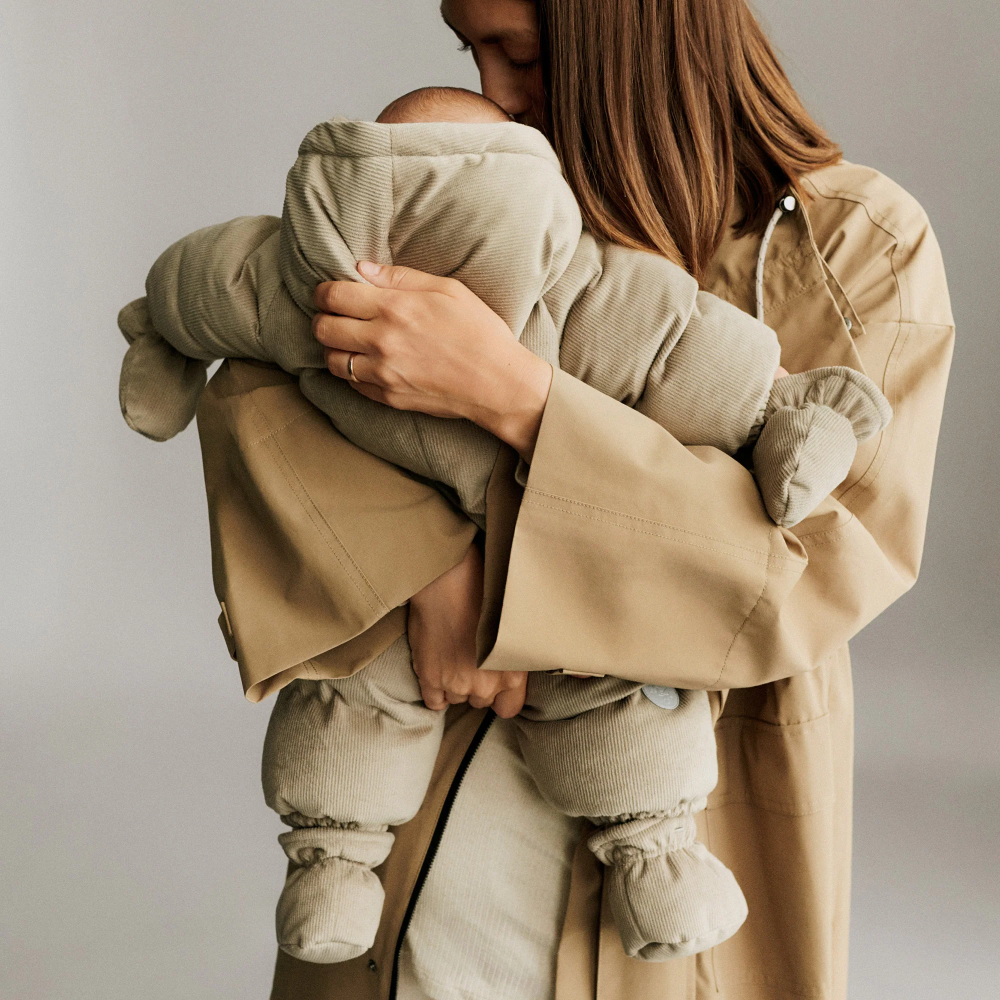 Wheat Outerwear Baby Outdoor-Anzug "Nallo" | Grey Stone - Image 2
