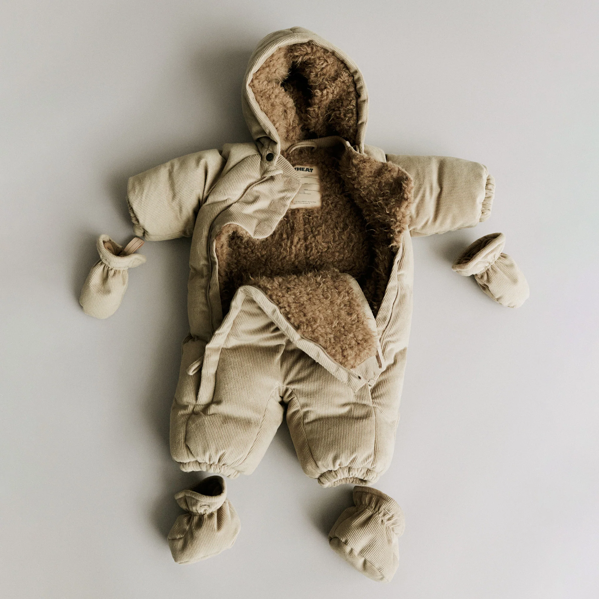 Wheat Outerwear Baby Outdoor-Anzug "Nallo" | Grey Stone - Image 4